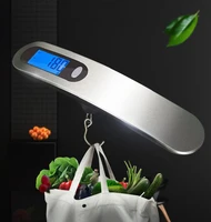 50kg multi function electronic scale portable lcd digital hanging portable scale luggage express parcel weight luggage scale