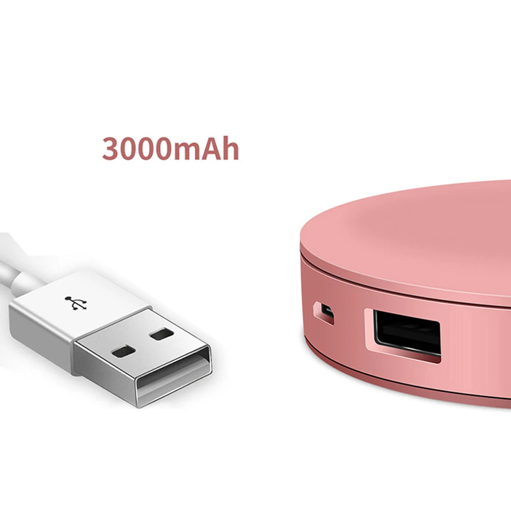 Портативный компактный светодиодный светильник тройного сложения складной