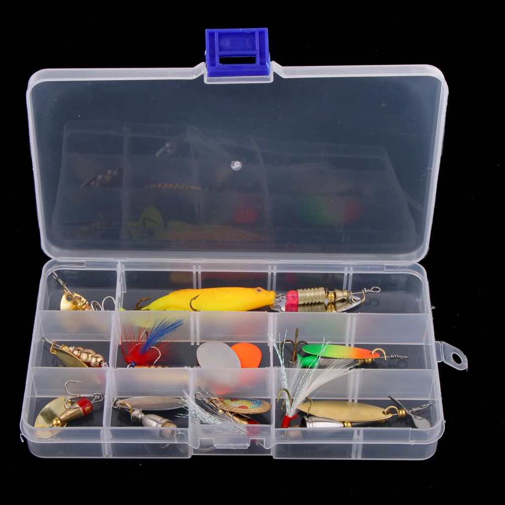 9 шт. металлическая рыболовная приманка Спиннербейт ложка блесны жесткая наживка