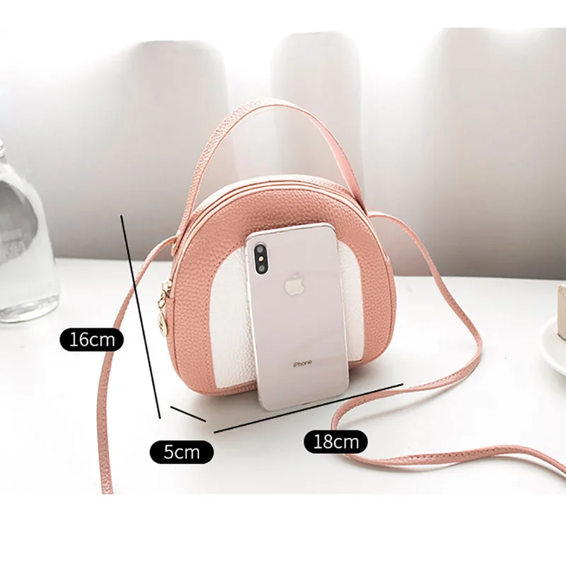 Мини-сумки через плечо из искусственной кожи для женщин 2020 маленькая