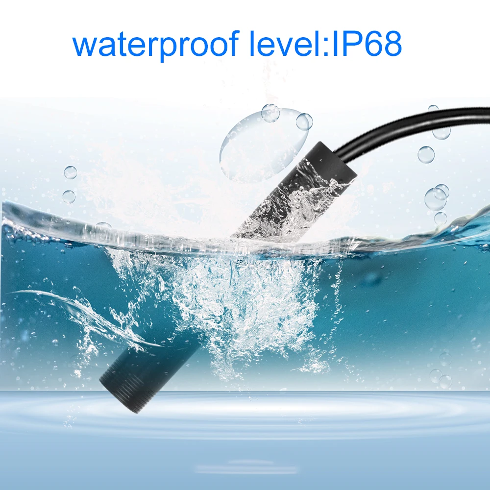 Kebidumei Водонепроницаемый HD 720P 7 мм USB эндоскоп 6 светодиодный длиной 1 м для