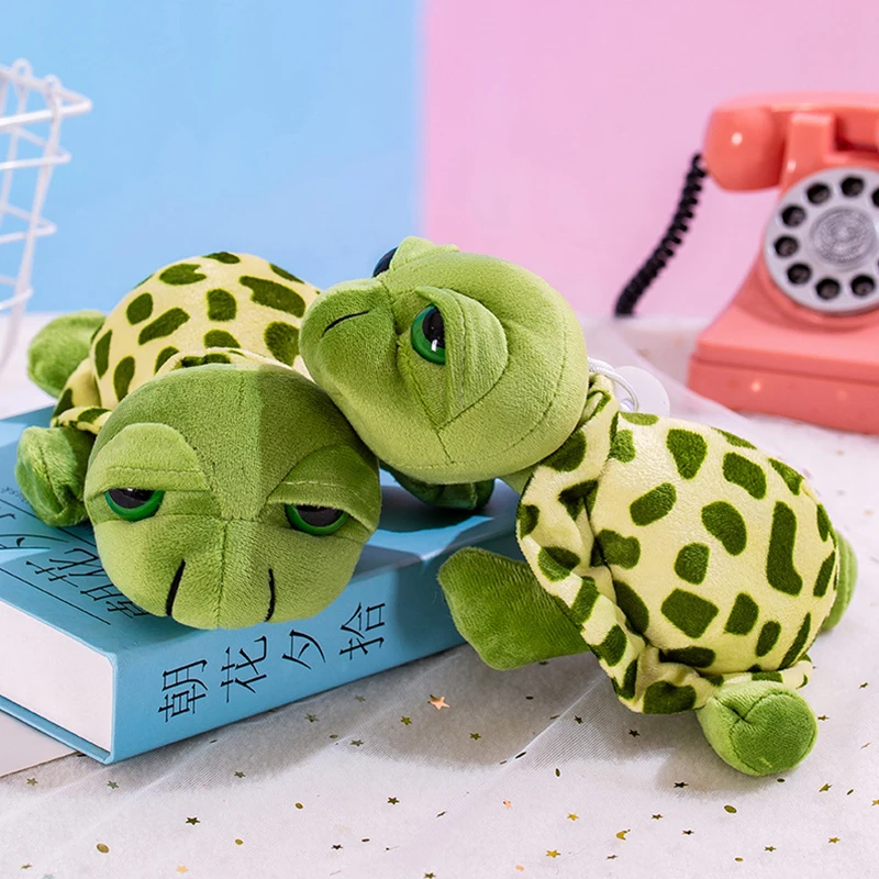 

1PC Lovely Big Eyes Stuffed Dolls Soft Tortoise Cute Animal Flexible Small Sea Turtles Cushion Stuffed Plush Toys for Kids Gifts