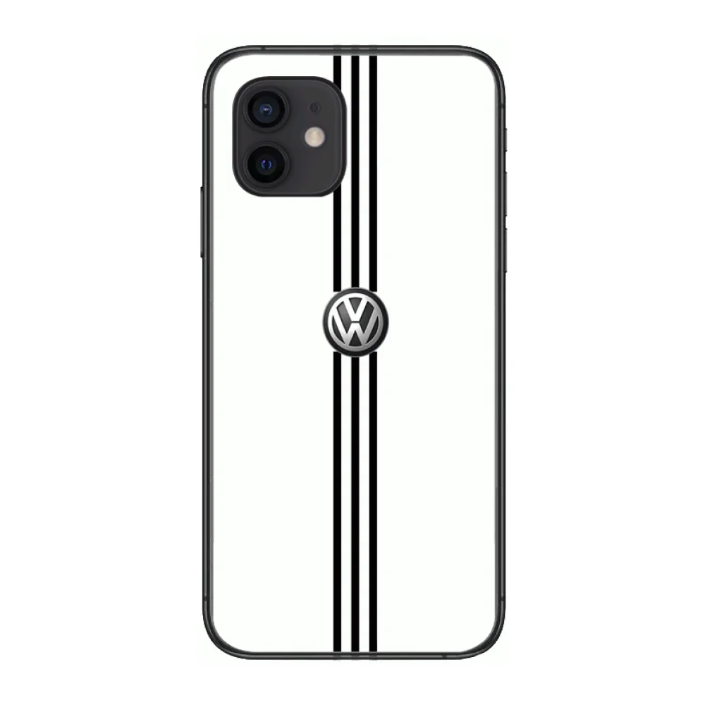

HD V-Volkswagen Luxury Style Phone Case cover For iphone 12 pro max 11 8 7 6 s XR PLUS X XS SE 2020 mini black cell shel