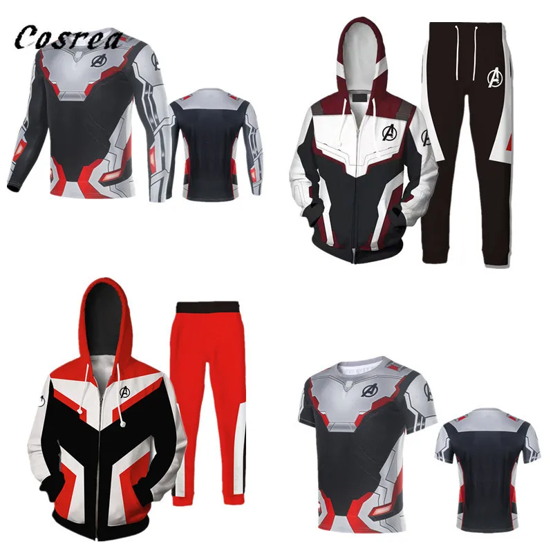 Толстовка с капюшоном Endgame объемным принтом свитшот изображением супергероев