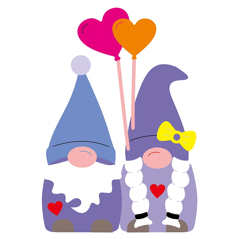 

Heart Balloon Gnome Mould Metal Cutting Dies Stencils For DIY Scrapbooking Card Decorative Embossing Die Template