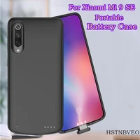 shockproof power bank charging cover for xiaomi mi 9 se portable backup battery charger case for xiaomi mi 9 se battery case