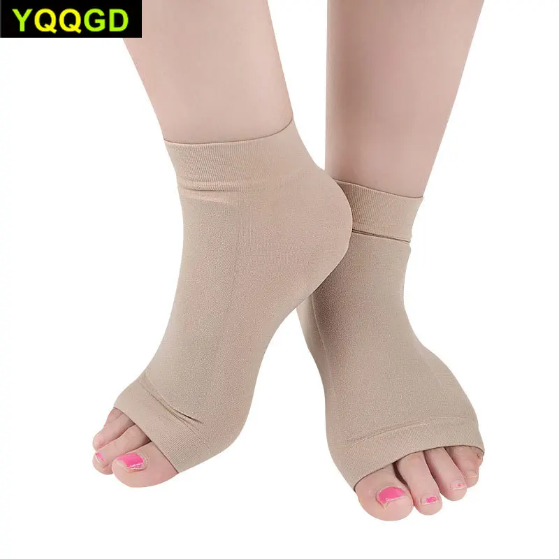 1 пара подошвенный фасциит носки сжатия ног рукава голеностопного сустава взъема