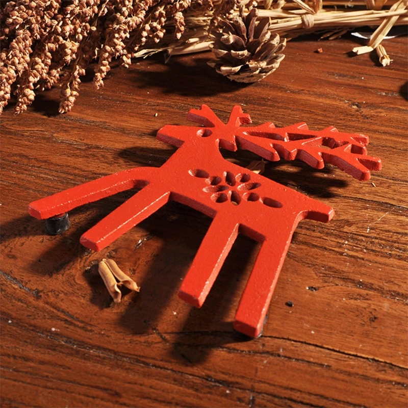 

Cast Iron Animal Trivet - Decorative Trivet For Kitchen Counter or Dining Table Vintage, Rustic, Artisan Design