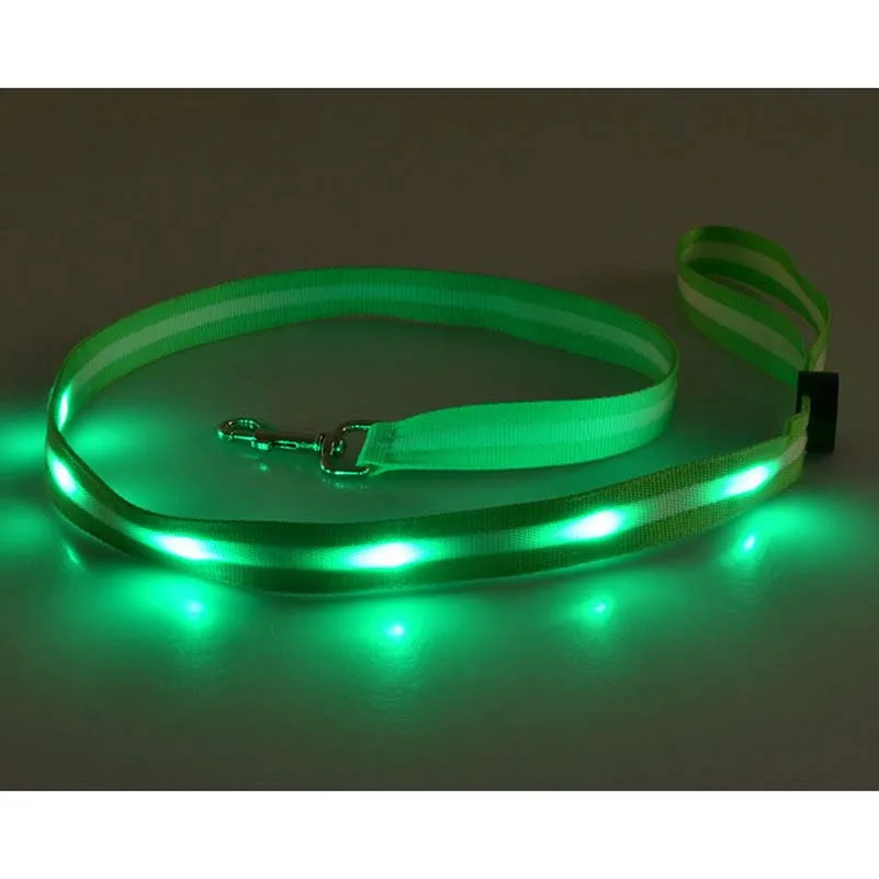 Бесплатная доставка элегантные товары для собак светодиодная лампа ошейника с