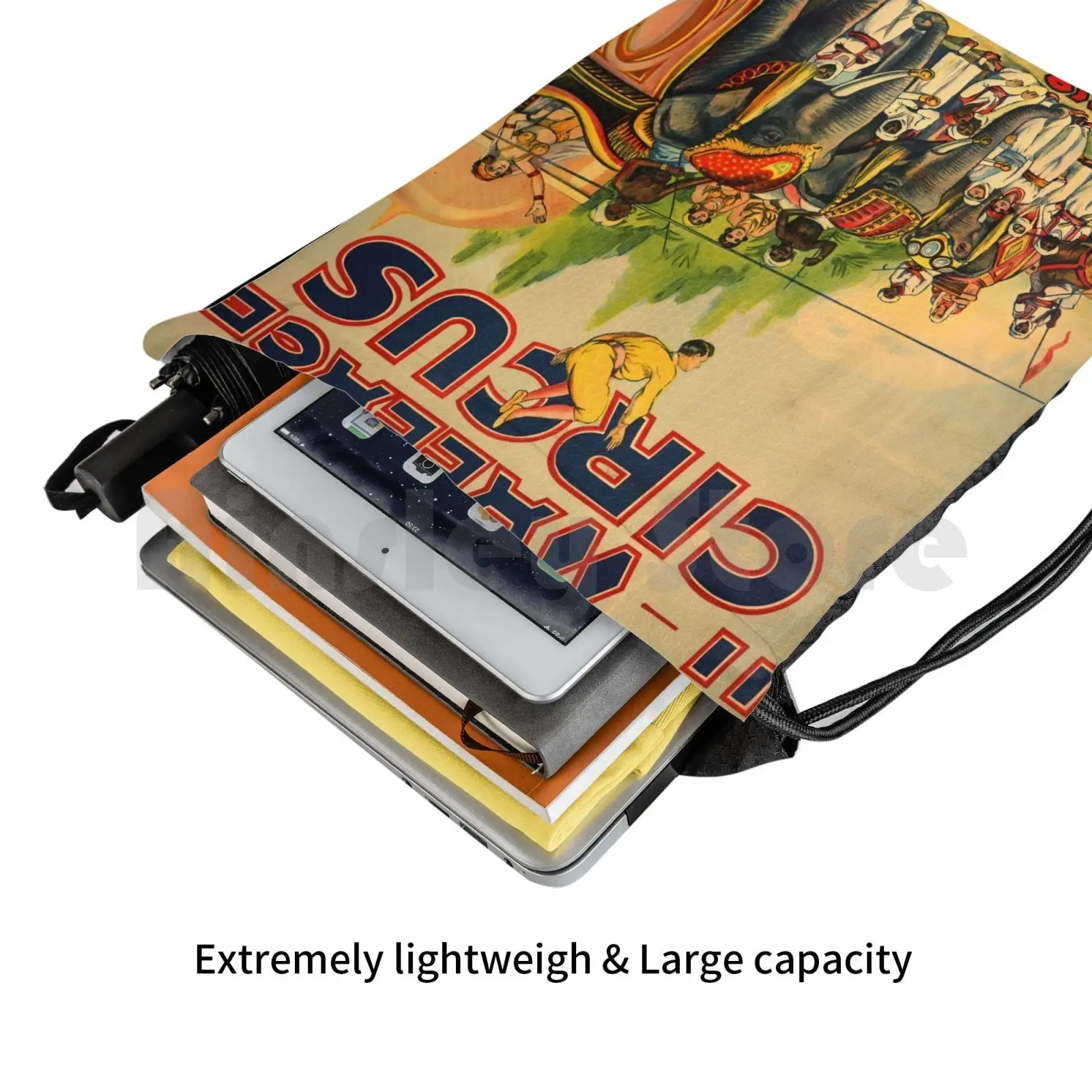 Винтажный цирковый плакат-Hagenbeck Wallace цирк спортивная сумка водонепроницаемый