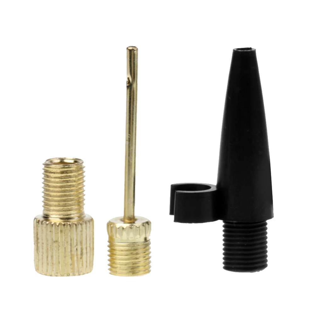 Perfeclan Lot 3pcs Presta to Schrader Valve Adapter Converter Bike Ball Inflating Pump Needle Inflator | Спорт и развлечения