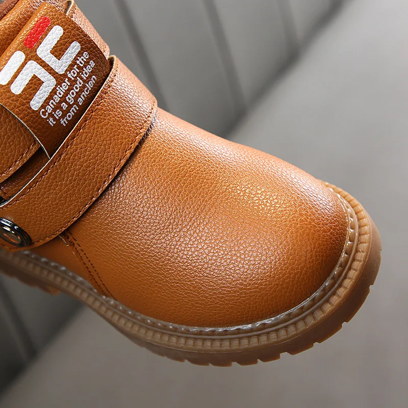 

Kids Shoes Size 21-30 Children Winter Boots Warm Fur Kids Fashion Boots for Boys Shoes tenis infantil menina Girls Winter Boots