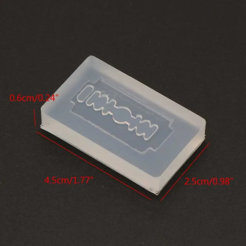 Женские серьги в форме лезвия подвеска из смолы силиконовая форма инструменты