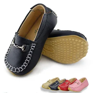 TipsietoesОбувь для мальчиков и девочек; Лоферы без шнуровки; Кожаная обувь на плоской подошве; Мягкие Мокасины для малышей; Детские кроссовки для малышей