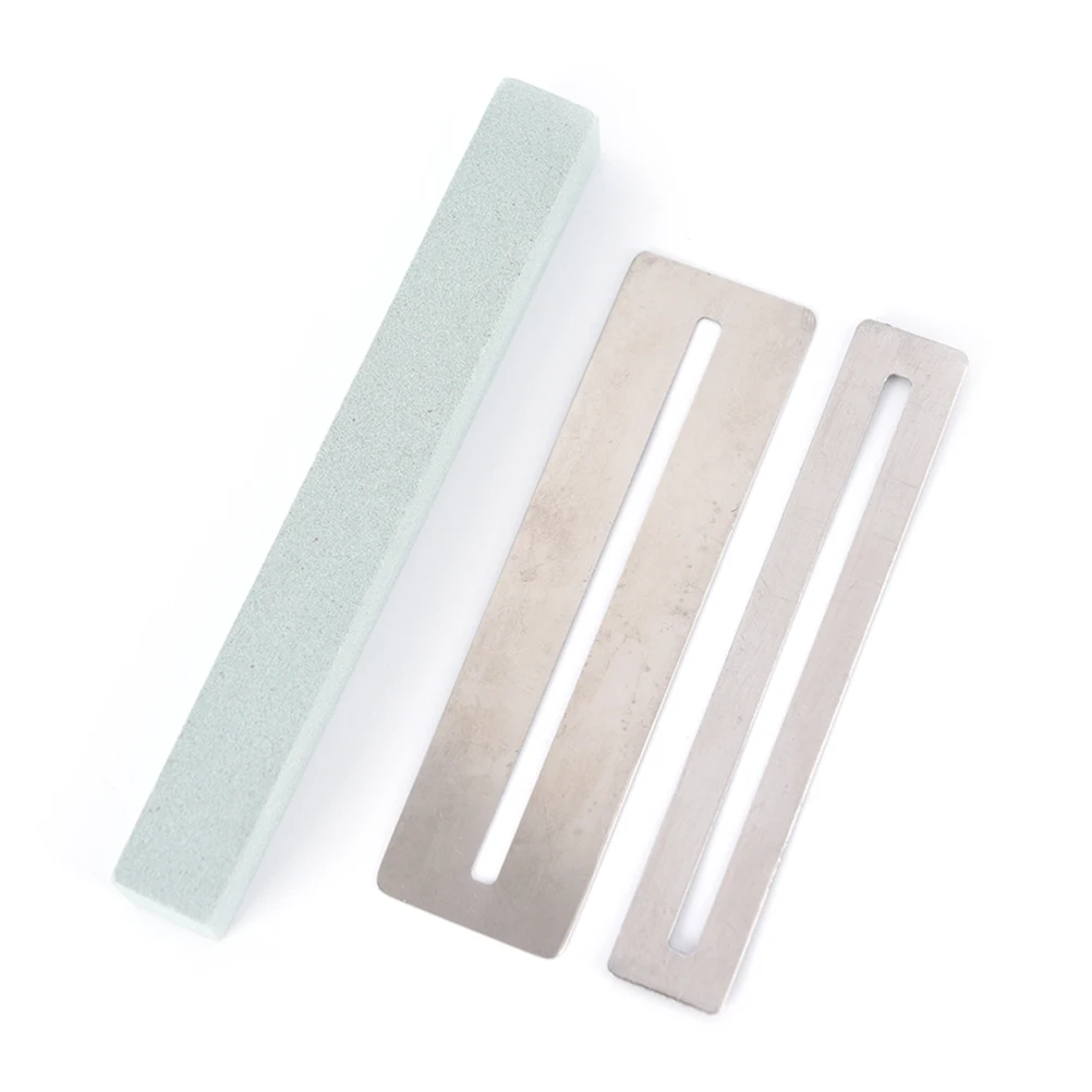 

Musical Instrument Guitar String Action Ruler & Fret Protector Guards & Sanding Polish Luthier Tool