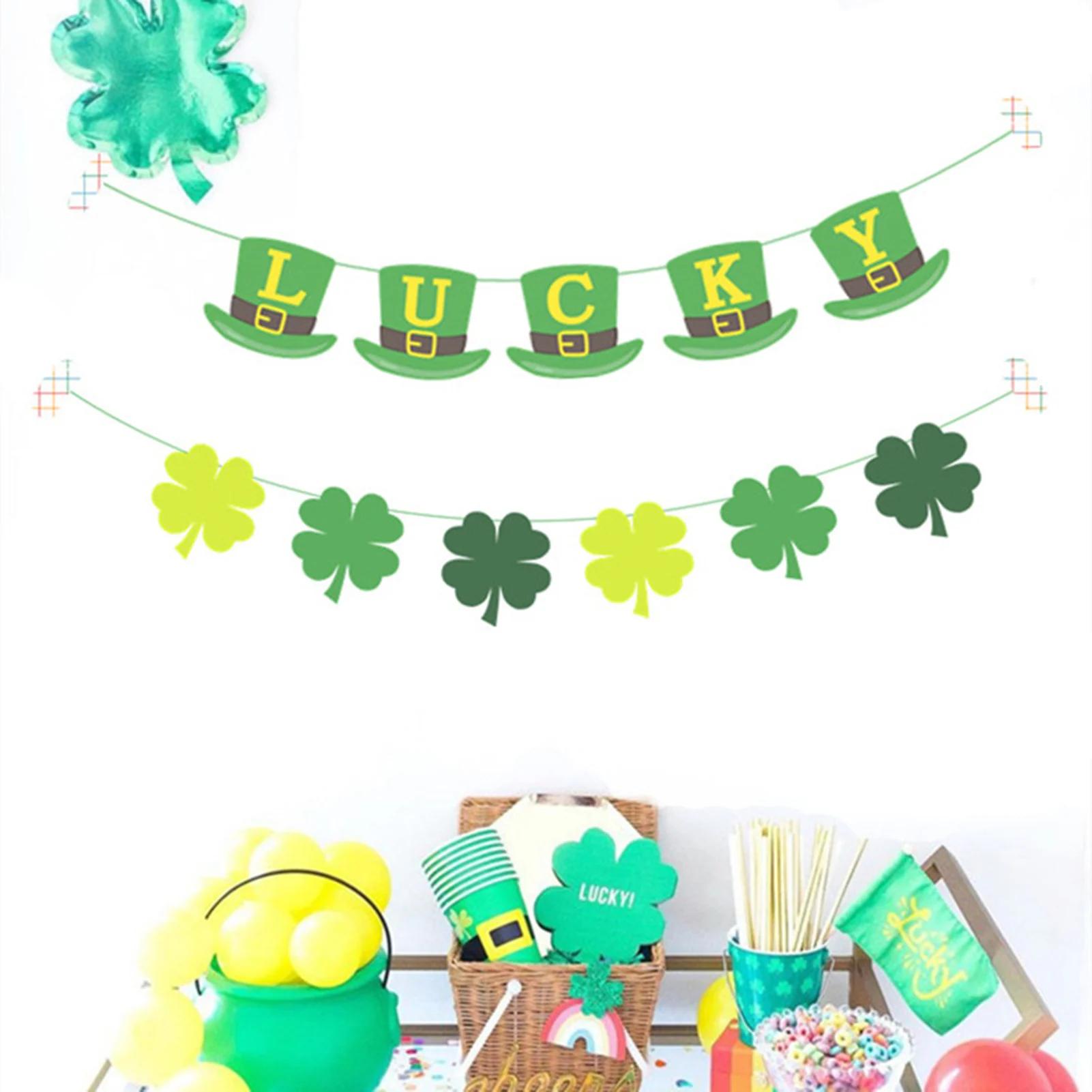 День Святого Патрика праздничные украшения: воздушные шары поставки ирландская