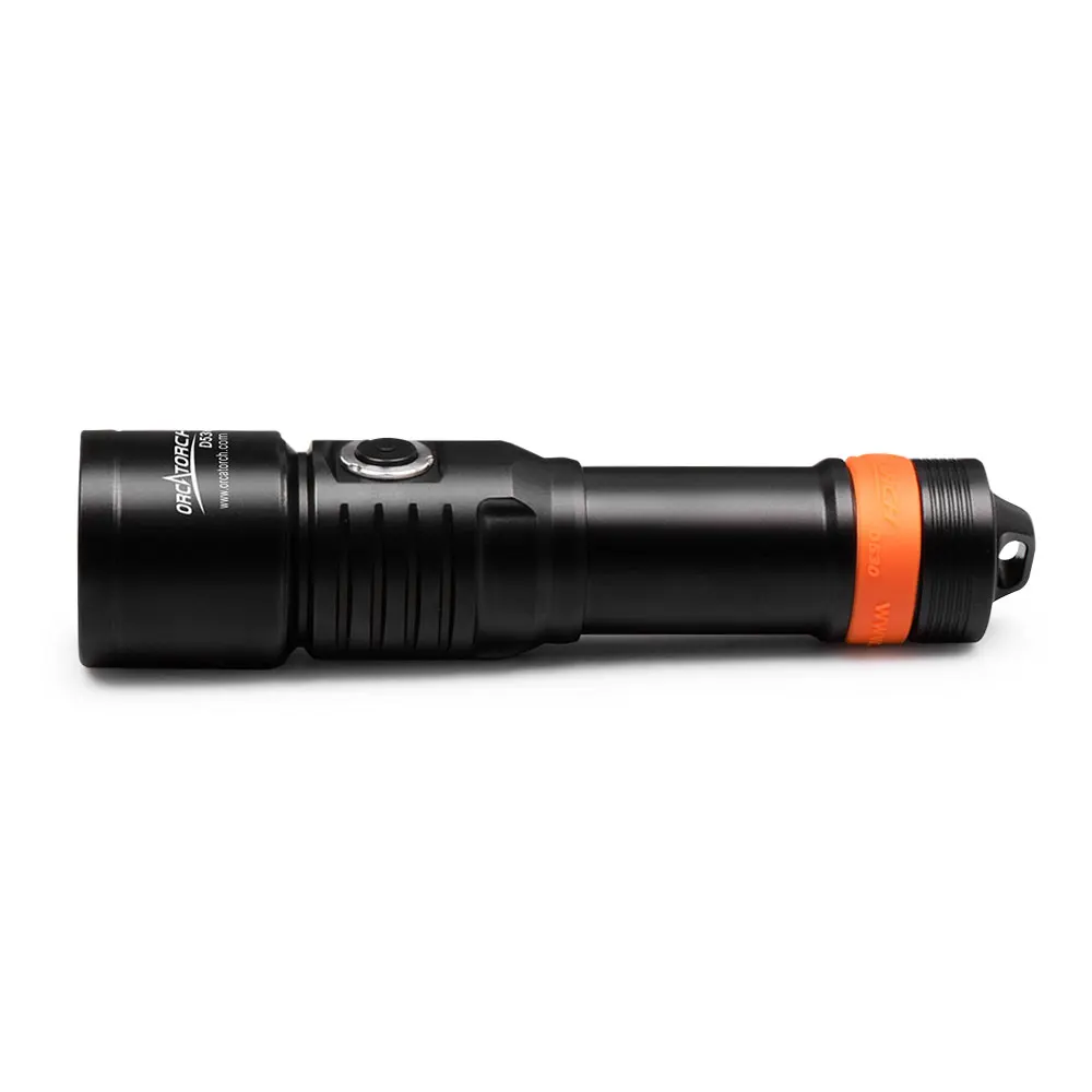 ORCATORCH для подводного плавания 1050 люмен D530 CREE светодиодный фонарик подводный 150