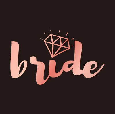 9 Свадебные украшения команда невесты to be татуировки сувениры Boda наклейки украшения для вечеринки сделанные своими руками Девичник Вечерние - Цвет: 9