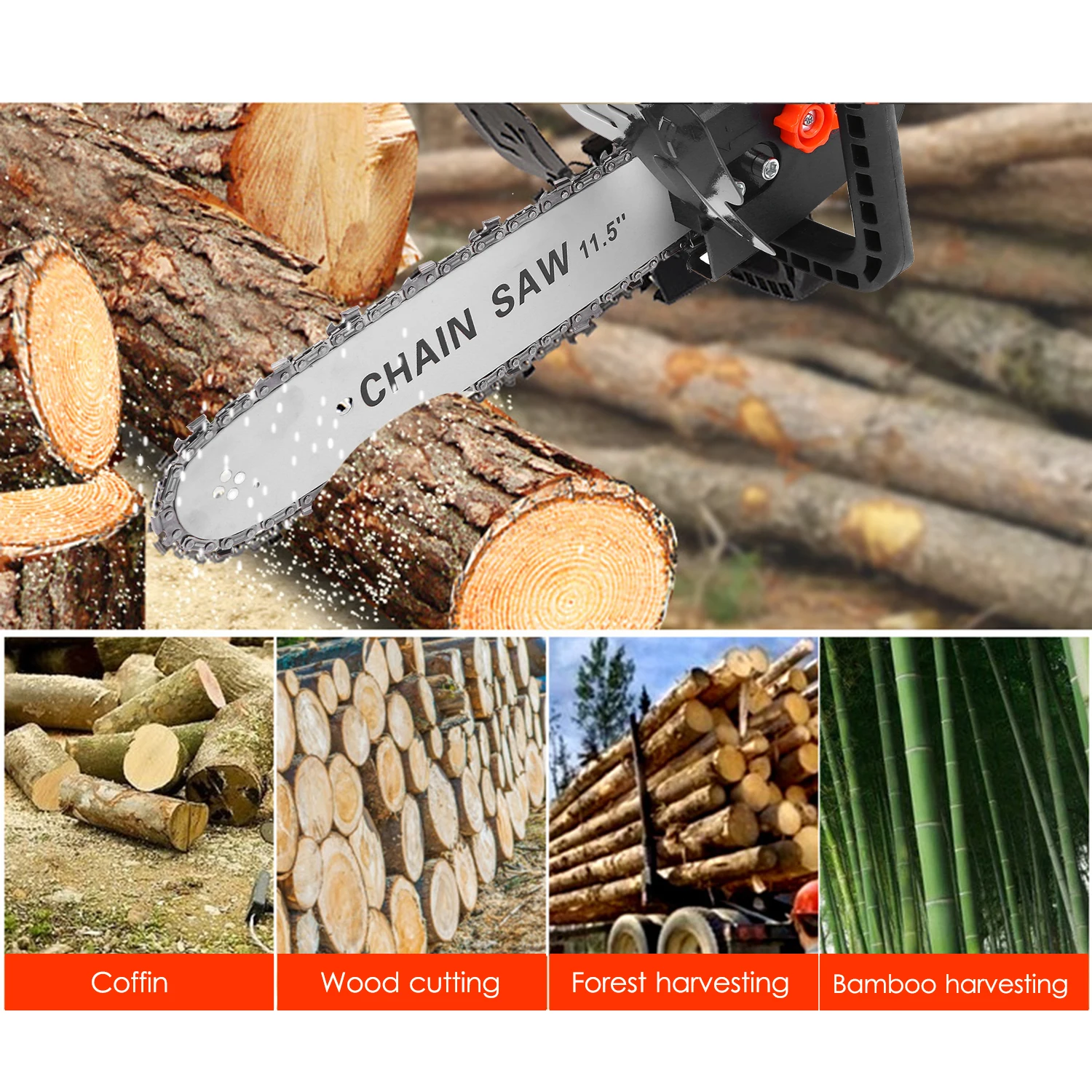 Электрическая пила для резки древесины 11 5 дюйма автоматическая регулировка и