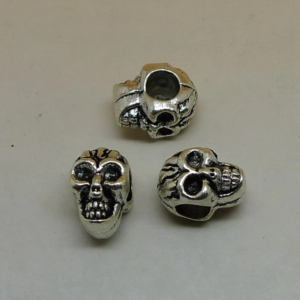 

Jewelry Findings Components Skull And Big Beads 12x9mm 5pcs