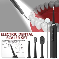 electric dental scaler calculus remover teeth tartar calculus remover cleaner oral hygiene care teeth whitening dental tool kit