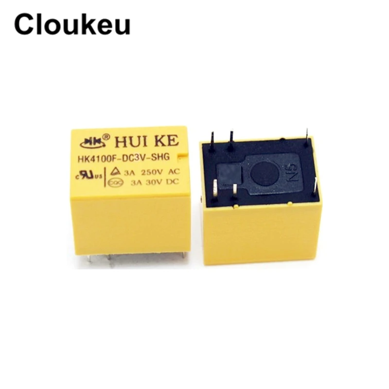 Реле DIP6 HK4100F- DC3V DC5V DC9V DC12V DC24V -SHG 3В 5В 9В 12В 24В 3A | Обустройство дома