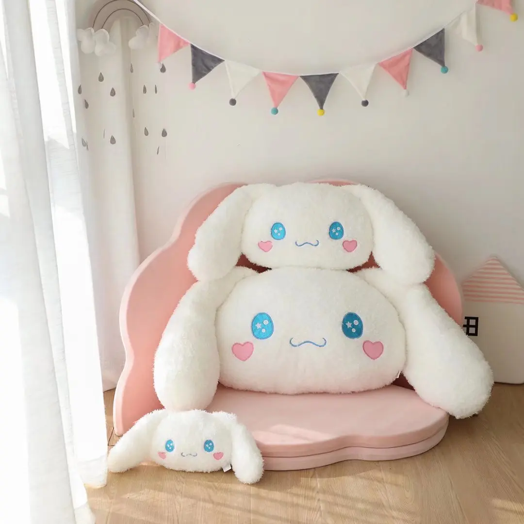 

Big Size Sanrioes Cinnamoroll Anime Pillow Doll Kawaii Car Plush Pillows Animal Room Decor Stuffed Toys Festival Gift For Girl