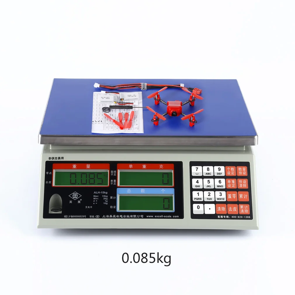 

5.8G 32CH 25mW 600TVL Mini FPV Racing Quadcopter Drone 1S DSM2 Receiver F3 EVO Brush Controller 8520 Motor