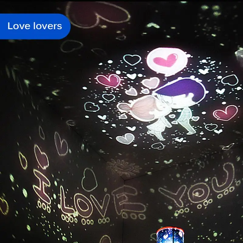 Проектор ночного неба светодиодный вращающийся ночник для детей|Ночники| |