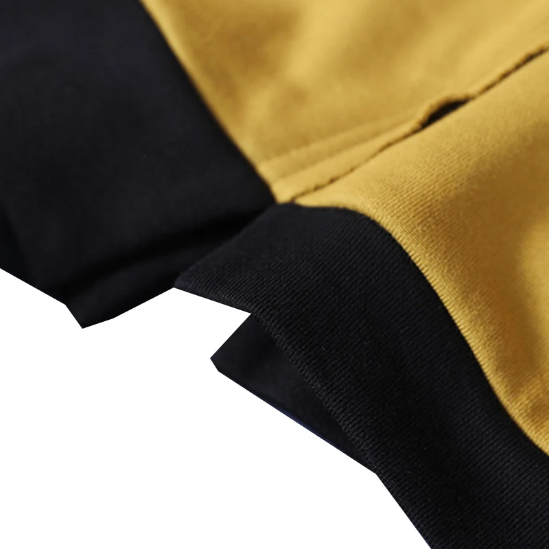

Women Sweatshirt Hoodies Pullover Outwear for Autumn O Neck Big Loose Oversized Patchwork Retro Vintage A11181154