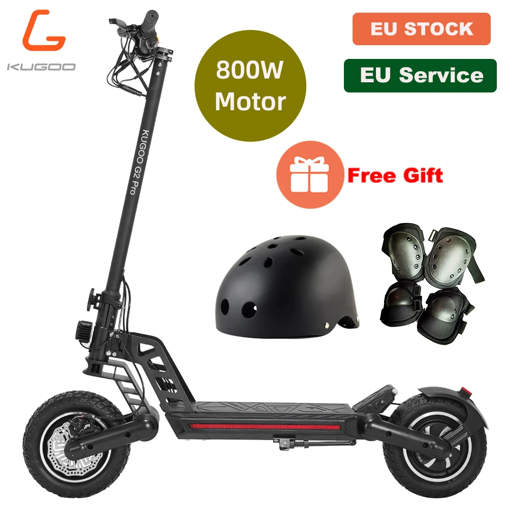 Складной электрический самокат KUGOO G2 PRO для взрослых пневматический внедорожный