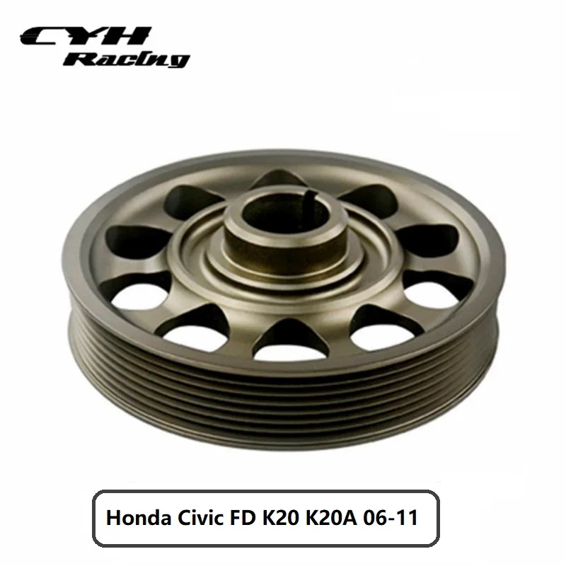 Легкий алюминиевый шкив коленчатого вала для Honda Civic FD K20 K20A 06-11 | Автомобили и