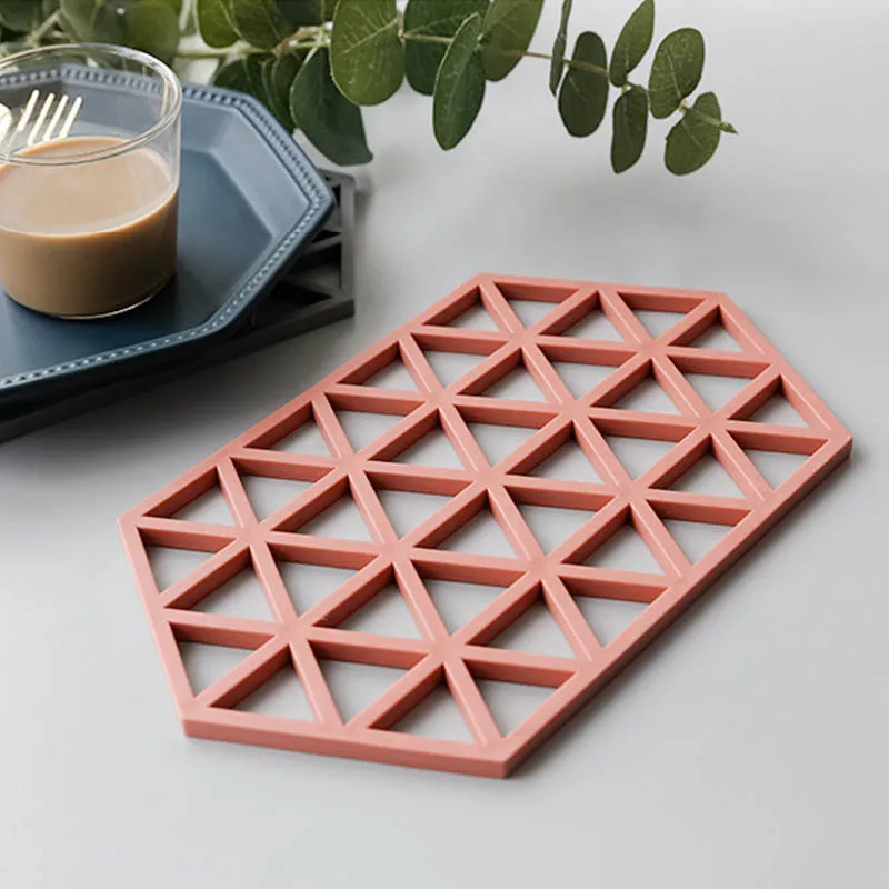 Подставка для чайной чашки с полыми столовыми присосками 1 шт. противоскользящий