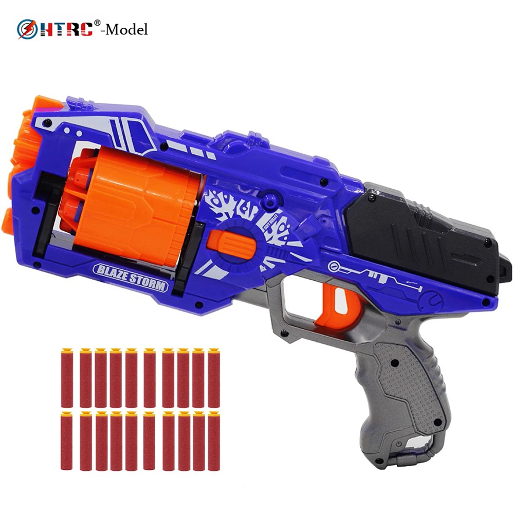 Игрушечный пистолет с 20 шт. Дартс пули заправка игрушка дартс пена безопасный