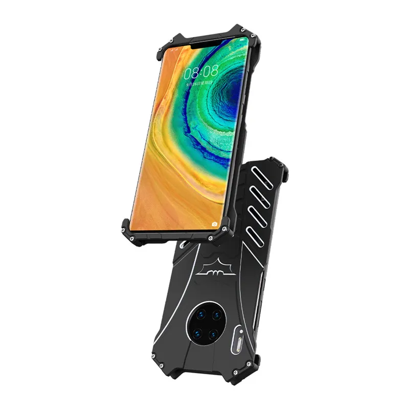 Летучая мышь Бэтмен алюминиевый бампер чехол для телефона huawei mate 30 Pro 20X5G 10 Lite Nova 5i