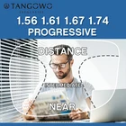 Прогрессивные линзы TANGOWO с индексом 1,56, 1,61, 1,67, 1,74, Бесплатная форма, Мультифокальные Асферические полимерные, оптические Брендовые очки