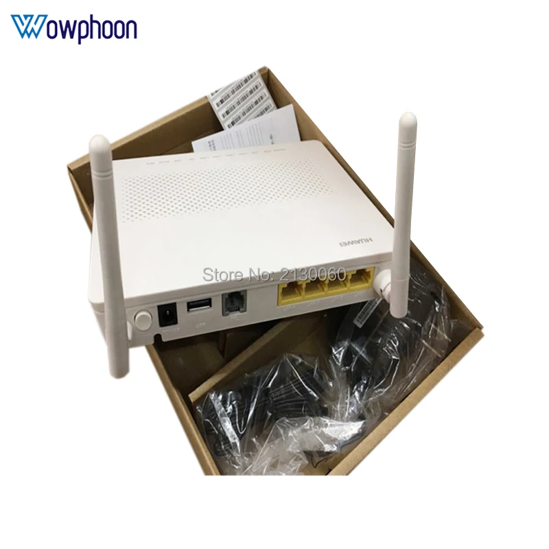 Wi Fi преобразователь Huawei HG8546M gpon lan терминал ONU 4 порта + 1 телефон беспроводная