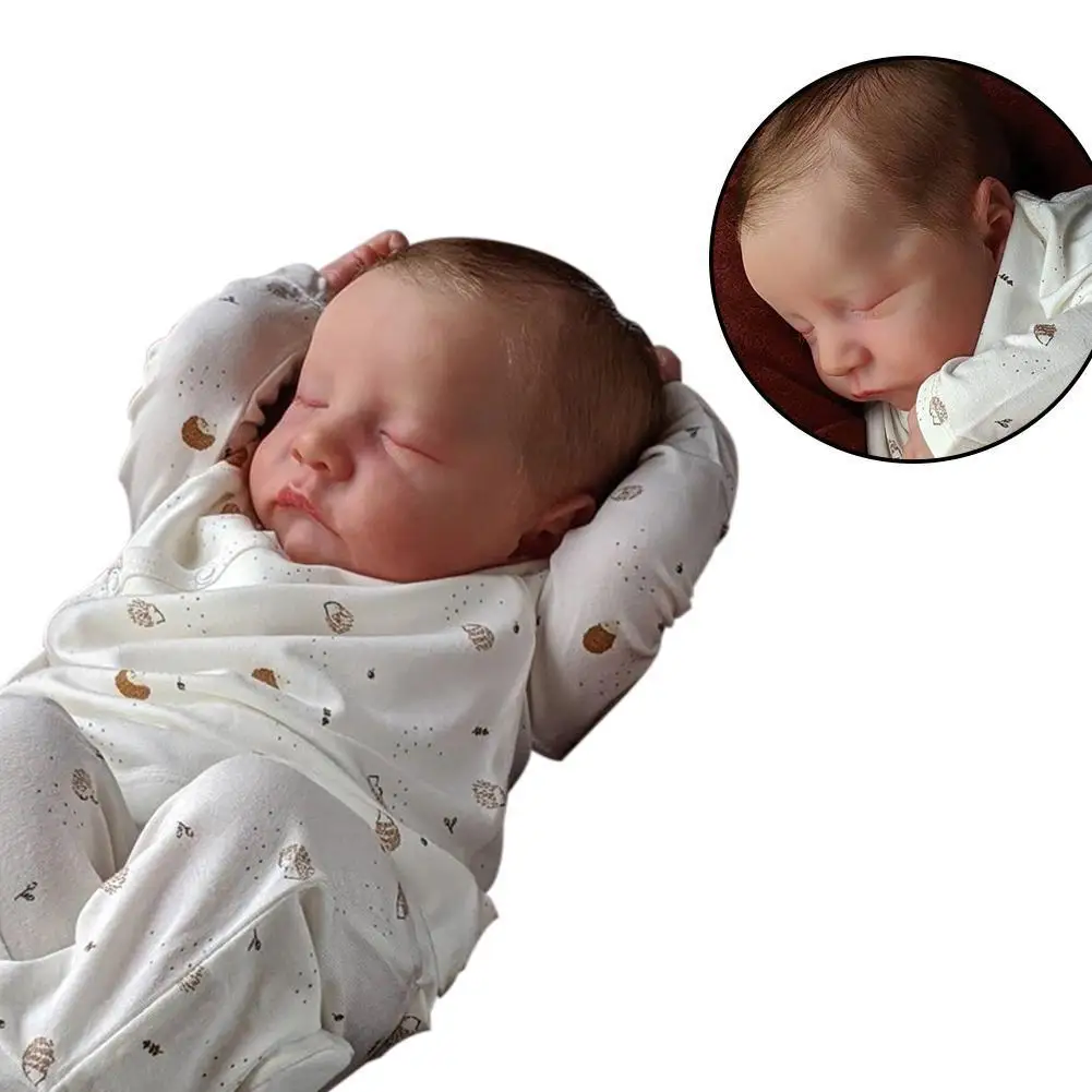 

30 см/45 см, Детская кукла, Спящий ребенок, реальная мягкая Коллекционная искусственная кукла, искусство, кукла тела