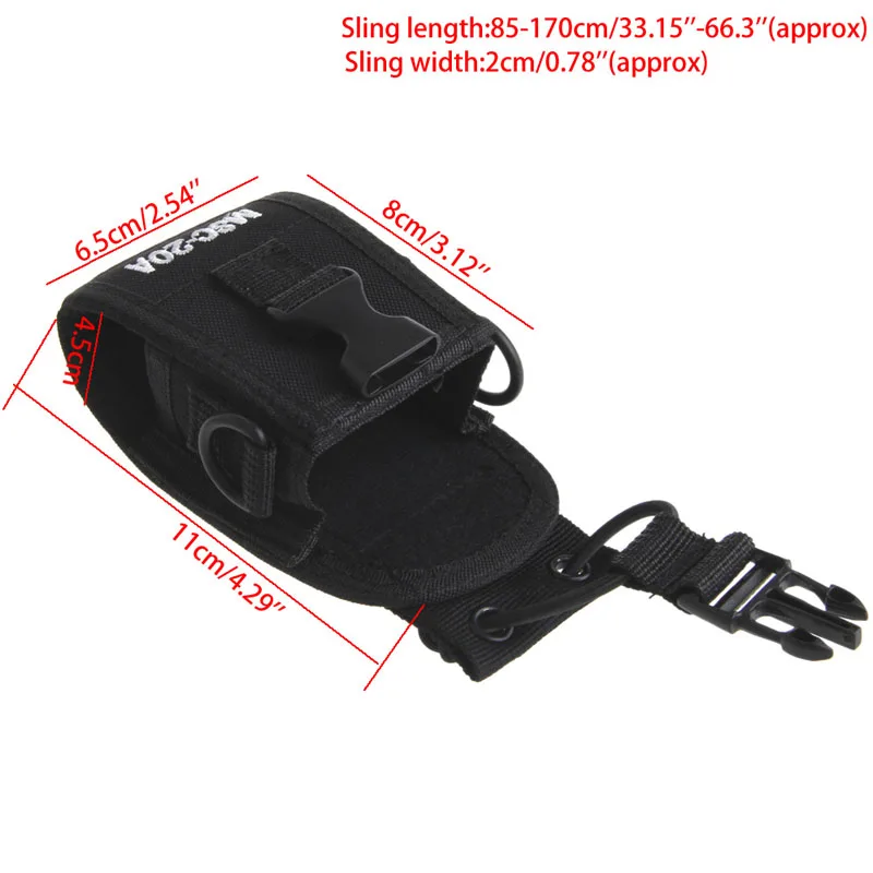

MSC-20A Multi-function Radio Case Holder for BAOFENG uv-5r UV82 UV8D UV6 GT-3 X6HA