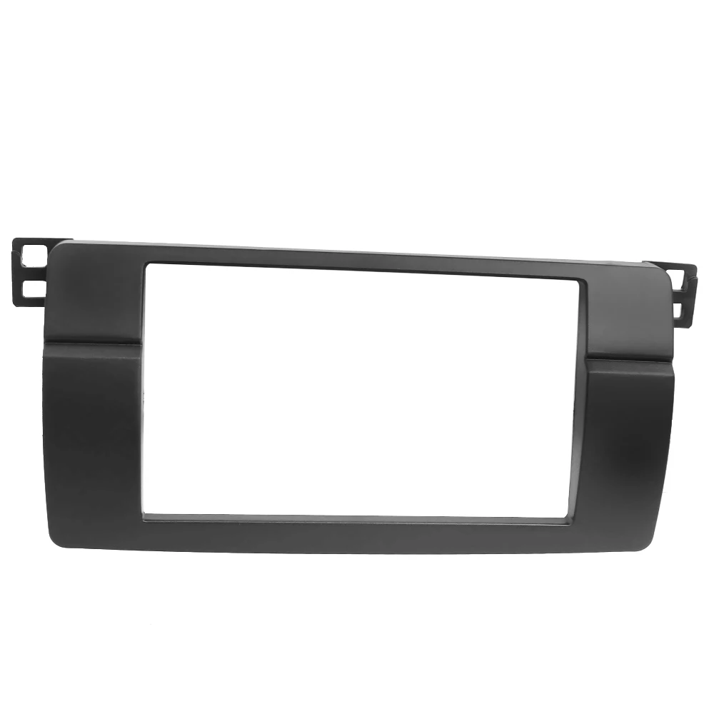 Double Din Car Radio Fascia One DVD GPS Stereo Panel Dash Mount Trim Kit Surround Frame Bezel For BMW 3 Series E46 1998-2005 | Автомобили