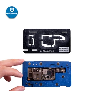 qianli middle frame reballing platform bga reballing stencil tin planting table for iphone x xs max 12promax motherboard fixture free global shipping