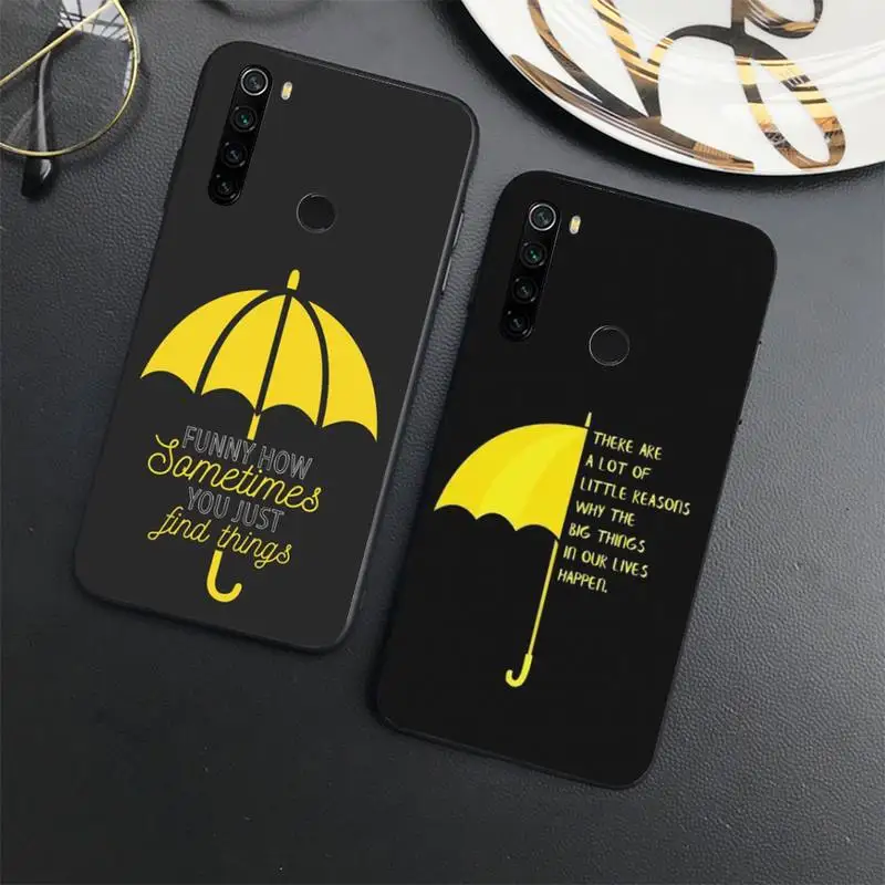 

how i met your mother TV series Phone Case For Xiaomi Redmi note 7 8 9 11 t s 10 A pro lite funda shell coque cover