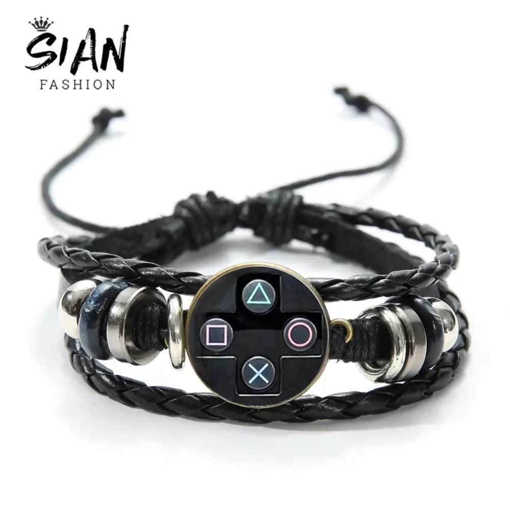 Азиатских модные Видео игровой контроллер узор браслет 8 видов стилей геймпад