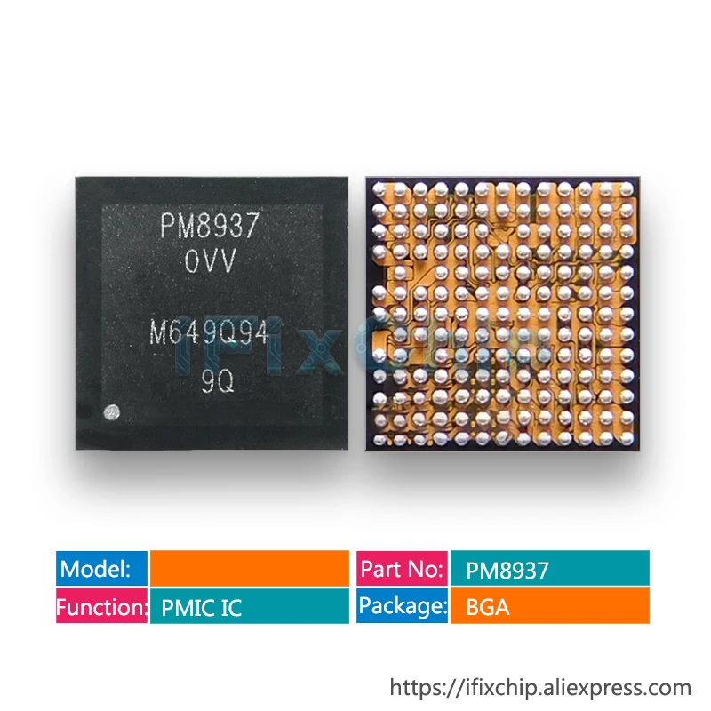 

10 шт./лот PM8937 0VV блок питания для Redmi3 блок питания IC чип PM IC PMIC