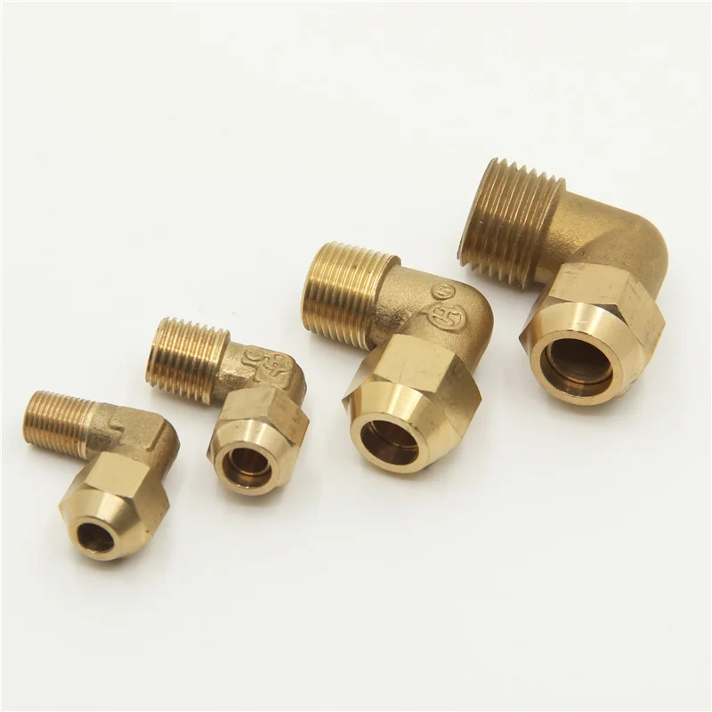 

Медные соединители колен для труб 1/8", 1/4", 3/8"
