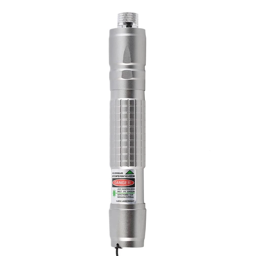 High Power green Laser 018 Pointer 10000m 5mW Hang-type Outdoor Long Distance Sight Powerful Starry Head | Электроника