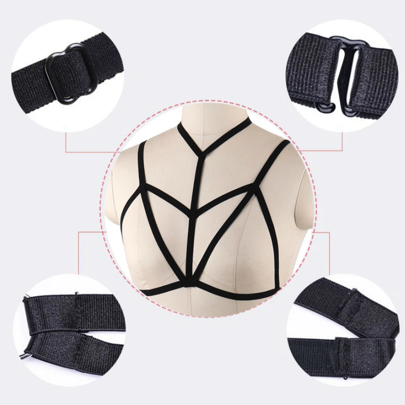 Бандажный бюстгальтер нижнее белье сексуальное для женщин с открытой чашкой без