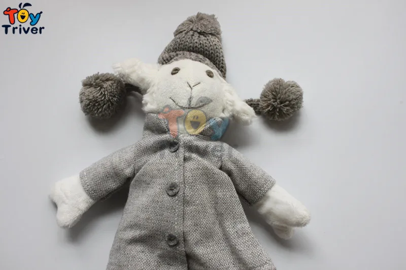 Кавайная овечка ягненок вязаные плюшевые игрушки ручной работы мягкие животные