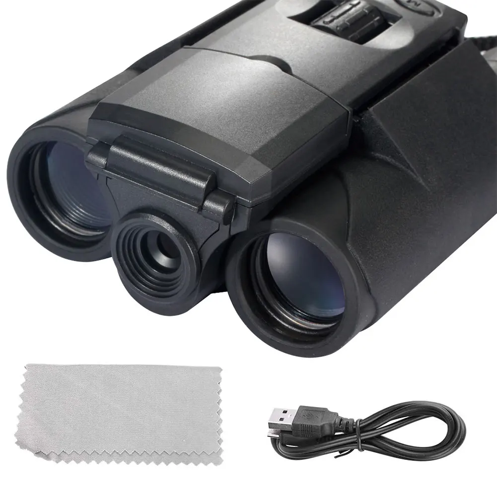 

Binoculars Camera HD Digital Camera Photo Video Outdoor Recording Telescope Support Recording Memory Card 2M13MvGA USB Cable