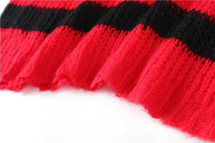 Сексуальный прозрачный свободный свитер 2019 осень женский негабаритный уличная